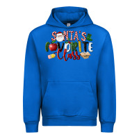 Cobalt Santa's Favorite Class Christmas Urban Hoodie - LillyAllenDesigns