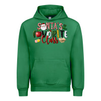 Emerald Santa's Favorite Class Christmas Urban Hoodie - LillyAllenDesigns