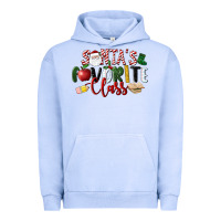 Pigment Grape Ice Santa's Favorite Class Christmas Urban Hoodie - LillyAllenDesigns