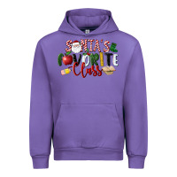Tulip Santa's Favorite Class Christmas Urban Hoodie - LillyAllenDesigns