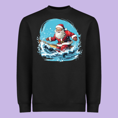 Heavyweight Sweatshirt happy santa