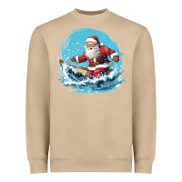 Mushroom happy santa Heavyweight Sweatshirt - Unal Design