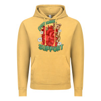 Vintage Mustard emotional support Vintage Hoodie - MaliasSmallBusiness