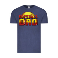 Vintage Denim softball dad Vintage Tee - Zillion Design Studio