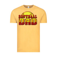 Vintage Mustard softball dad Vintage Tee - Zillion Design Studio