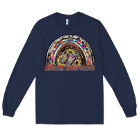 Navy autism awareness Long Sleeve Tee - SublimationCraftShop