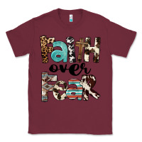 Burgundy Faith Over Fear Classic Tee - FaDigitalArtStudio