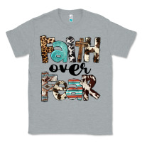 Heather Grey Faith Over Fear Classic Tee - FaDigitalArtStudio