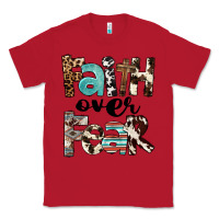 Red Faith Over Fear Classic Tee - FaDigitalArtStudio