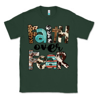 Sports Green Faith Over Fear Classic Tee - FaDigitalArtStudio