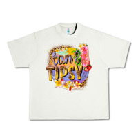 Pistachio tan tipsy summer Urban Heavy Tee - texasbilliewilder