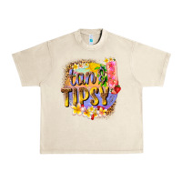 Sandshell tan tipsy summer Urban Heavy Tee - texasbilliewilder
