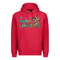 Cardinal western merry christmas Premium Hoodie - MaliasSmallBusiness