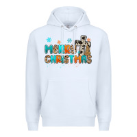 White western merry christmas Premium Hoodie - MaliasSmallBusiness