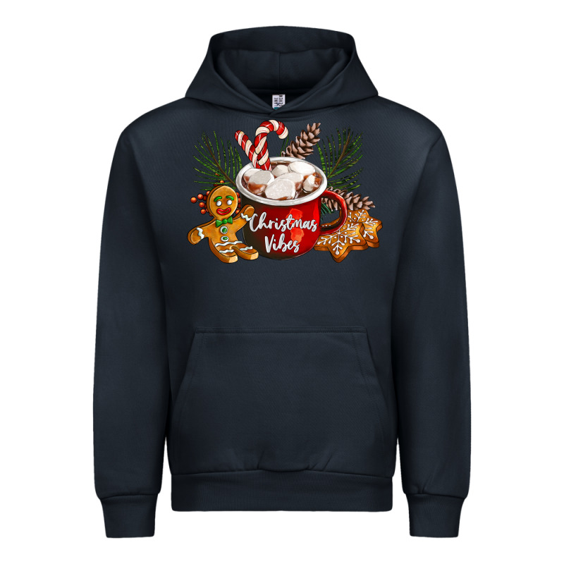 Christmas Vibes Hot Cocoa Urban Hoodie by LillyAllenDesigns | Teevron