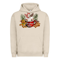 Pigment French Oak christmas vibes hot cocoa Urban Hoodie - LillyAllenDesigns