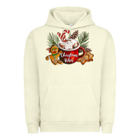 Pigment Pistachio christmas vibes hot cocoa Urban Hoodie - LillyAllenDesigns