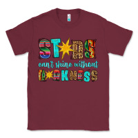 Burgundy stars cant shine without darkness Classic Tee - HRA Design Shop