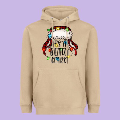 It's A Beaut Clark Christmas Vacation Heavyweight Hoodie Designed By Jasminsmagicworld