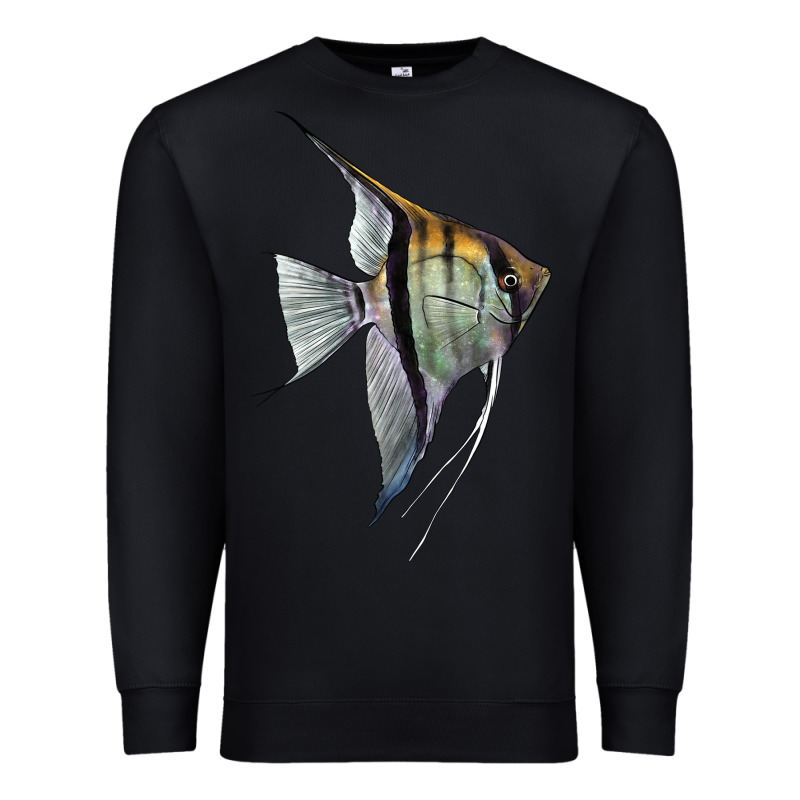 Angelfish Premium Sweatshirt by LillyAllenDesigns | Teevron