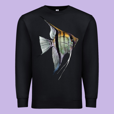 Angelfish Premium Sweatshirt Designed By Lillyallendesigns
