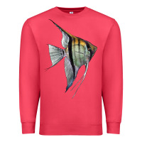 Cardinal Angelfish Premium Sweatshirt - LillyAllenDesigns
