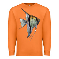 Carrot Angelfish Premium Sweatshirt - LillyAllenDesigns