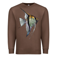 Chestnut Angelfish Premium Sweatshirt - LillyAllenDesigns