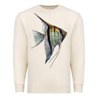 Sandshell Angelfish Premium Sweatshirt - LillyAllenDesigns