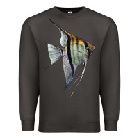 Smoke Angelfish Premium Sweatshirt - LillyAllenDesigns