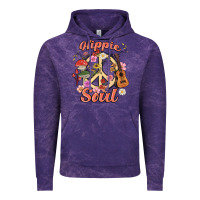 Cloud Purple hippie soul Vintage Hoodie - MaliasSmallBusiness