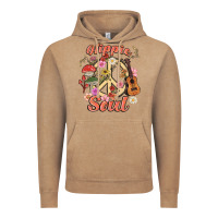 Vintage Coffee hippie soul Vintage Hoodie - MaliasSmallBusiness