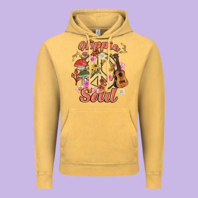Vintage Hoodie hippie soul