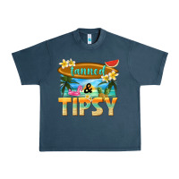 Midnight Navy tanned and tipsy Urban Heavy Tee - texasbilliewilder