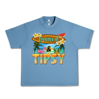 Pebble Blue tanned and tipsy Urban Heavy Tee - texasbilliewilder