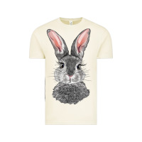 Vintage Arctic Bunny Face Vintage Tee - RanaPortraitStore