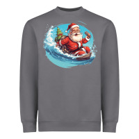Storm surf happy santa Heavyweight Sweatshirt - Unal Design