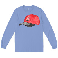 Colony Blue red softball cap fa element Long Sleeve Tee - FaDigitalArtStudio