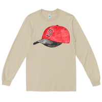 Mushroom red softball cap fa element Long Sleeve Tee - FaDigitalArtStudio