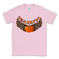 Bubblegum Pink Thankful Classic Tee - CowhideDigitalArt