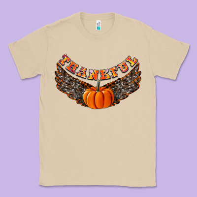 Thankful Classic Tee Designed By Cowhidedigitalart