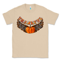 Mushroom Thankful Classic Tee - CowhideDigitalArt