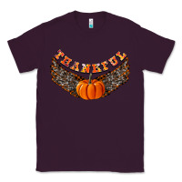 Plum Thankful Classic Tee - CowhideDigitalArt