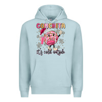 Blue Mist conchita it's cold outside Premium Hoodie - MaliasSmallBusiness