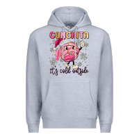 Heather Grey conchita it's cold outside Premium Hoodie - MaliasSmallBusiness