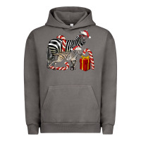 Pigment Tornado Christmas Zebra Baby And Mama Urban Hoodie - LillyAllenDesigns