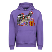 Tulip Christmas Zebra Baby And Mama Urban Hoodie - LillyAllenDesigns