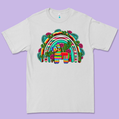 Mexican Pinata Rainbow Premium Tee Designed By Artiststas