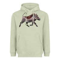 Matcha Warthog Illustrations Heavyweight Hoodie - LillyAllenDesigns