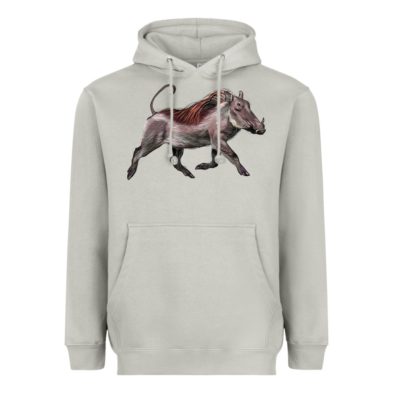 Warthog Illustrations Heavyweight Hoodie by LillyAllenDesigns | Teevron